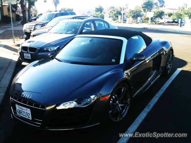 Audi R8 spotted in La Jolla, California