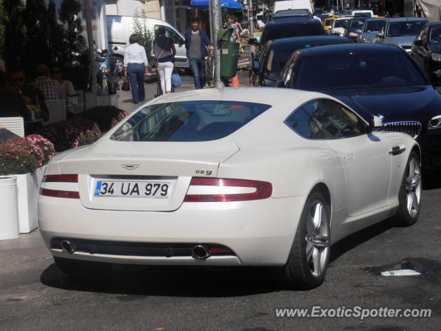 Aston Martin DB9 spotted in Istanbul, Turkey