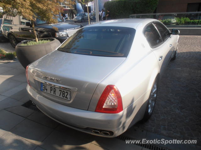 Maserati Quattroporte spotted in Istanbul, Turkey