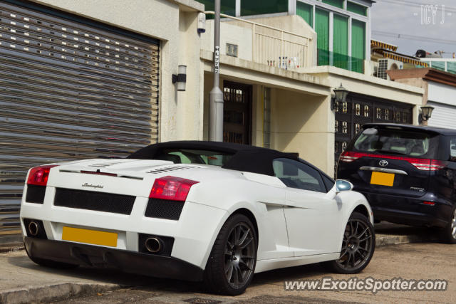 Lamborghini Gallardo spotted in Hong Kong, China