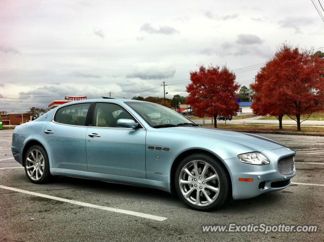 Maserati Quattroporte spotted in Atlanta, Georgia