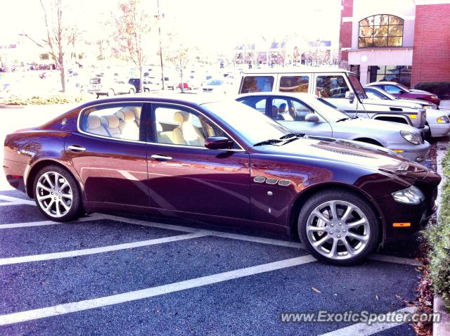 Maserati Quattroporte spotted in Atlanta, Georgia