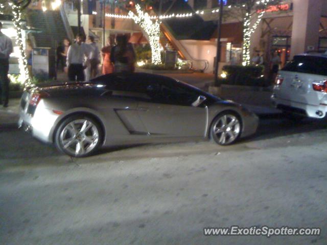 Lamborghini Gallardo spotted in Miami, Florida