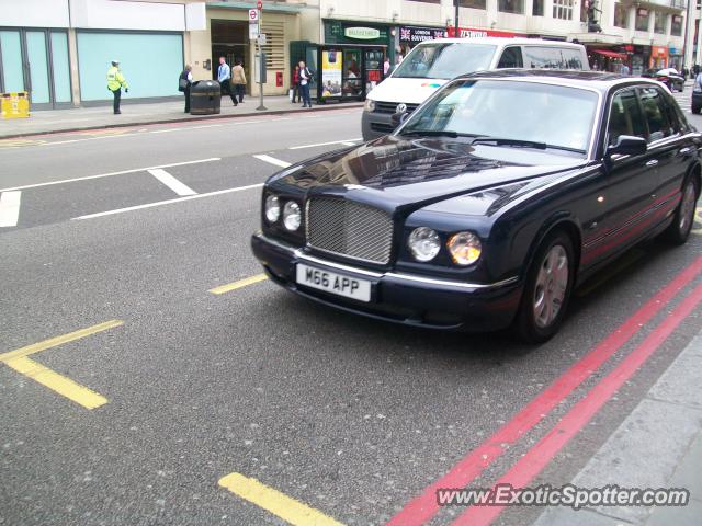 Bentley Arnage spotted in London, United Kingdom