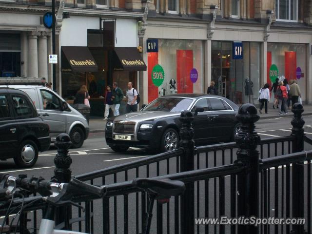 Rolls Royce Ghost spotted in London, United Kingdom