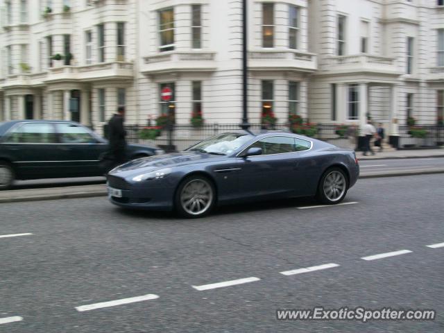 Aston Martin DB9 spotted in London, United Kingdom