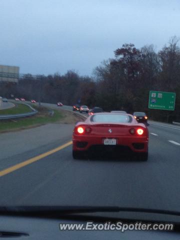 Ferrari 360 Modena spotted in Annapolis, Maryland