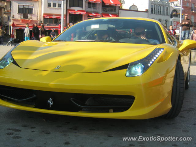 Ferrari 458 Italia spotted in Ohrid, Macedonia