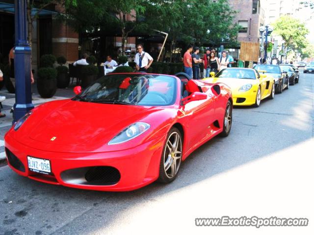 Ferrari F430 spotted in Toronto Ontario, Canada