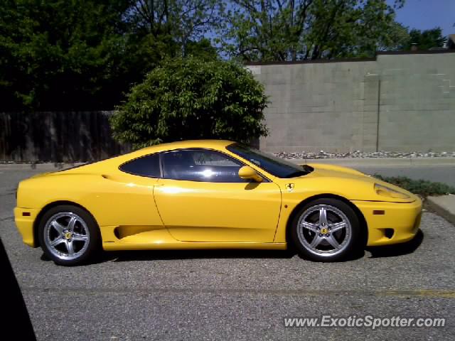 Ferrari 360 Modena spotted in Holt, Michigan