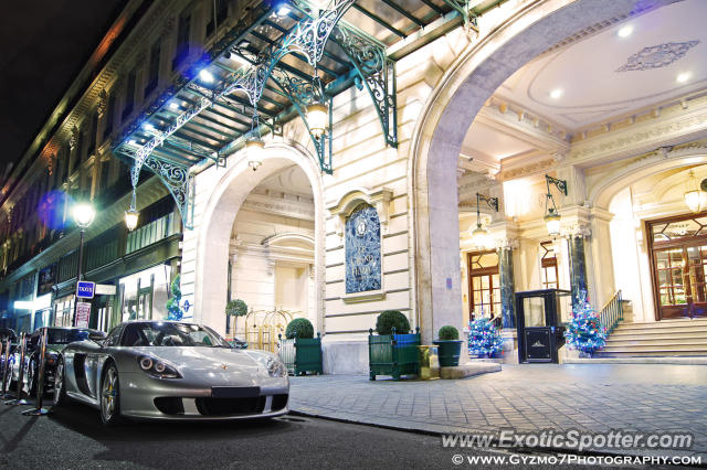 Porsche Carrera GT spotted in Paris, France