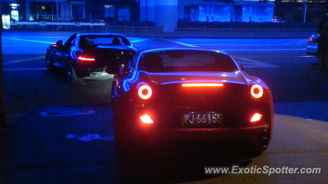 Ferrari California spotted in SHANGHAI, China