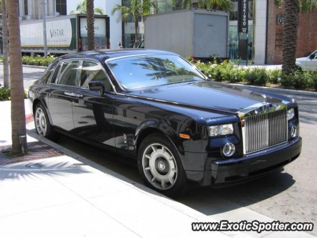 Rolls Royce Phantom spotted in Los Angeles, California