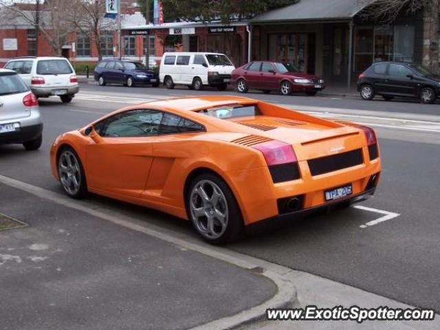 Lamborghini Gallardo spotted in Melbourne, Australia