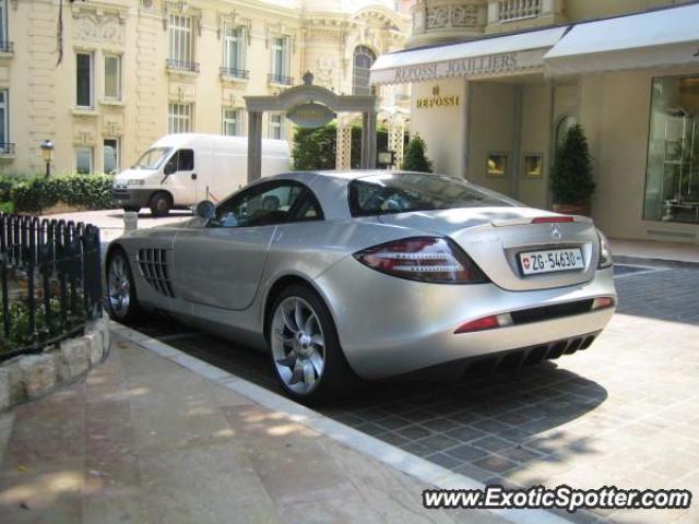 Mercedes SLR spotted in Monaco, Monaco