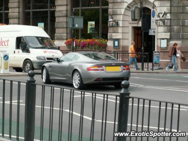 Aston Martin DB9 spotted in London, United Kingdom