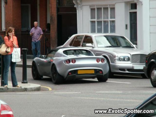 Lotus Elise spotted in London, United Kingdom