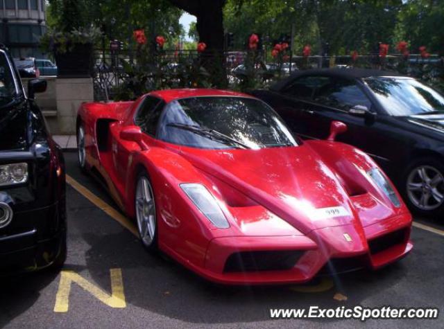 Ferrari Enzo spotted in London, United Kingdom