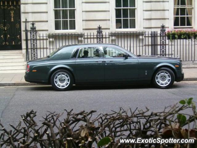 Rolls Royce Phantom spotted in London, United Kingdom