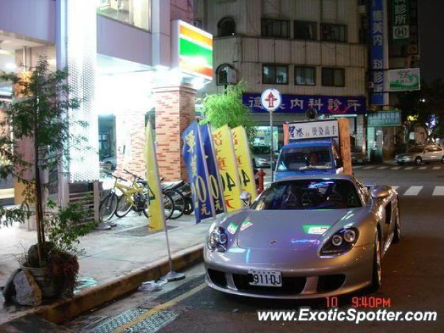 Porsche Carrera GT spotted in Taipei, Taiwan