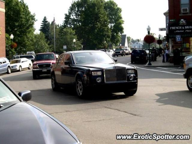 Rolls Royce Phantom spotted in Camden, Maine