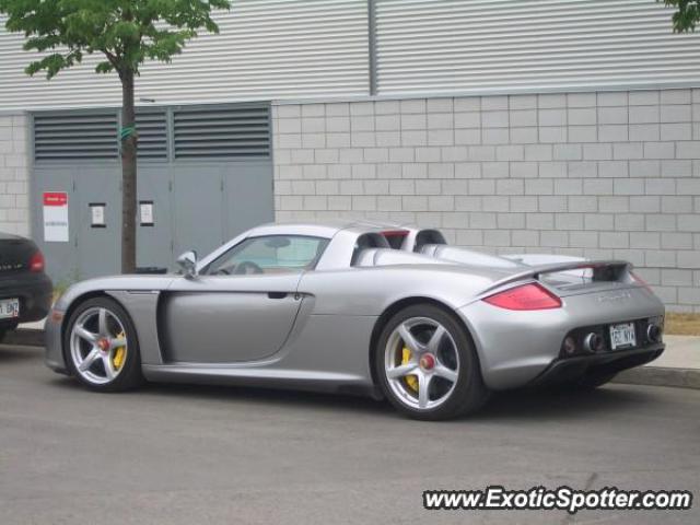 Porsche Carrera GT spotted in MONTREAL, Canada