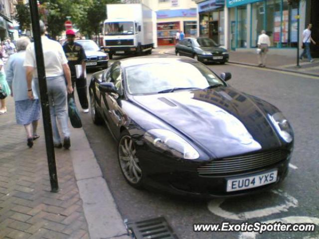 Aston Martin DB9 spotted in Northampton, United Kingdom