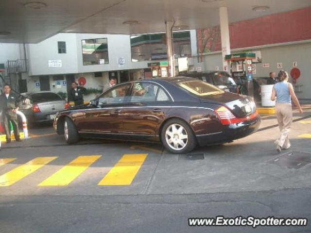 Mercedes Maybach spotted in Mexico City, Mexico