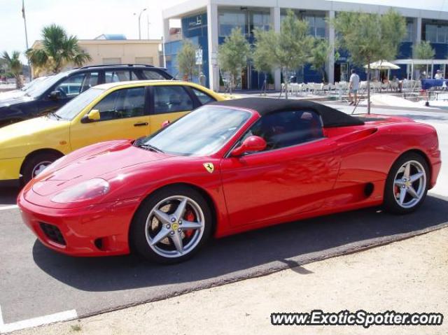 Ferrari 360 Modena spotted in Roses, Spain