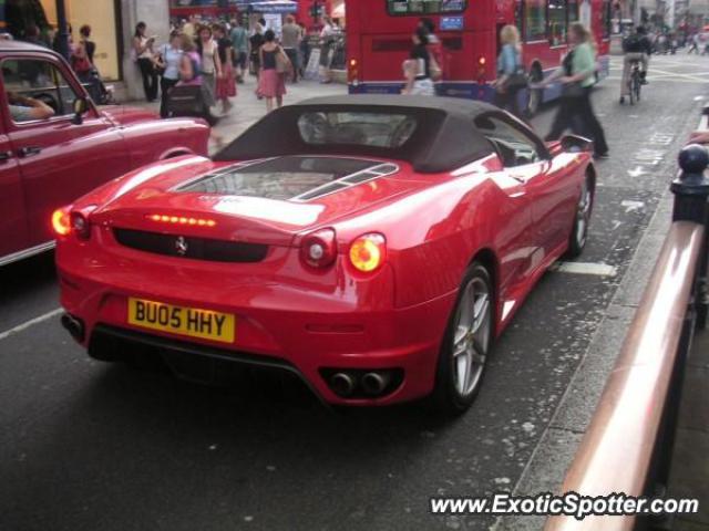 Ferrari F430 spotted in London, United Kingdom