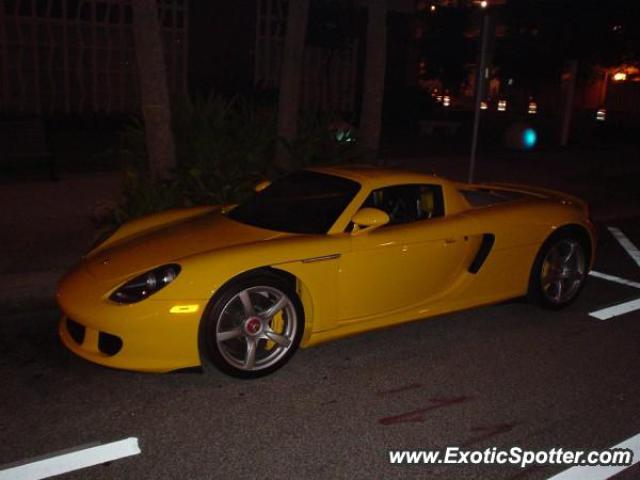 Porsche Carrera GT spotted in St. Petersburg, Florida