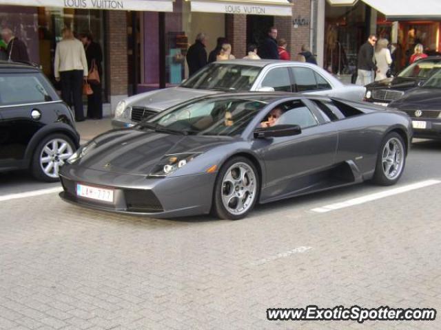 Lamborghini Murcielago spotted in Knokke, Belgium