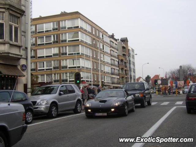 Ferrari 575M spotted in Knokke, Belgium