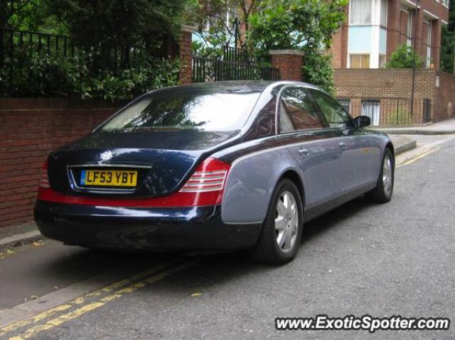 Mercedes Maybach spotted in London, United Kingdom