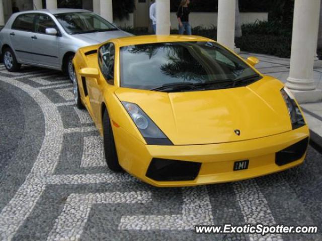 Lamborghini Gallardo spotted in Gold Coast, Australia