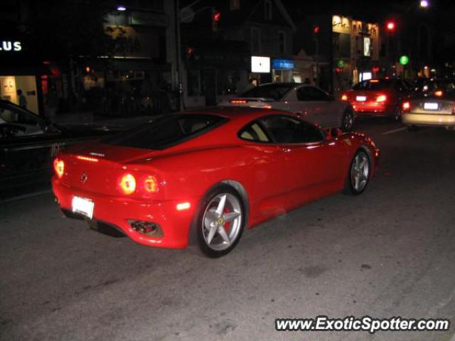 Ferrari 360 Modena spotted in Toronto, Canada