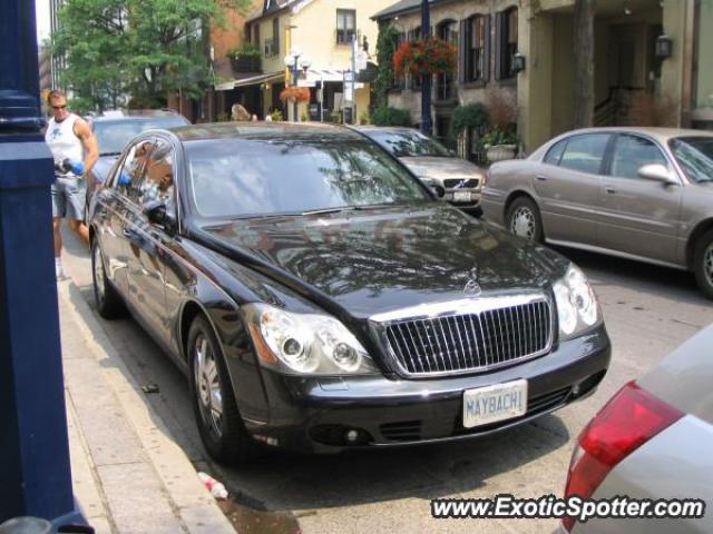 Mercedes Maybach spotted in Toronto, Canada