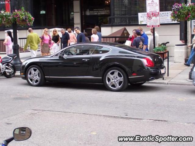 Bentley Continental spotted in Chicago, Illinois