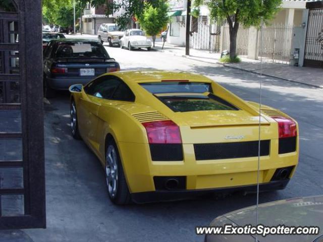 Lamborghini Gallardo spotted in Monterrey, Mexico