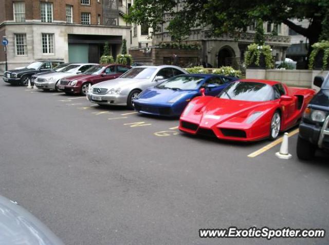 Ferrari Enzo spotted in London, United Kingdom