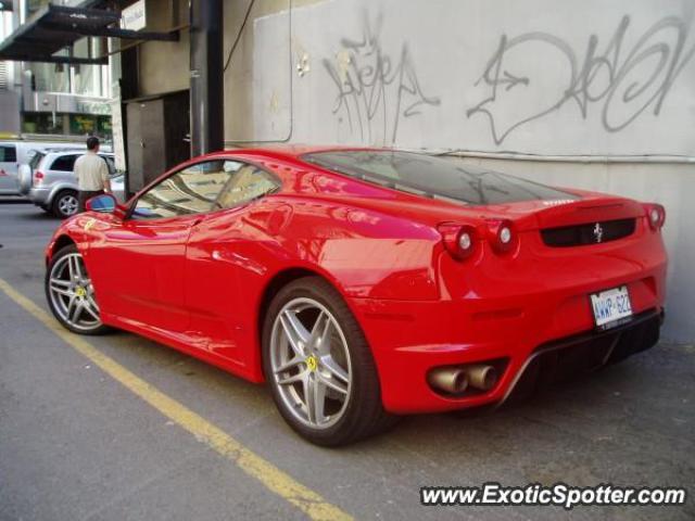 Ferrari F430 spotted in MONTREAL, Canada