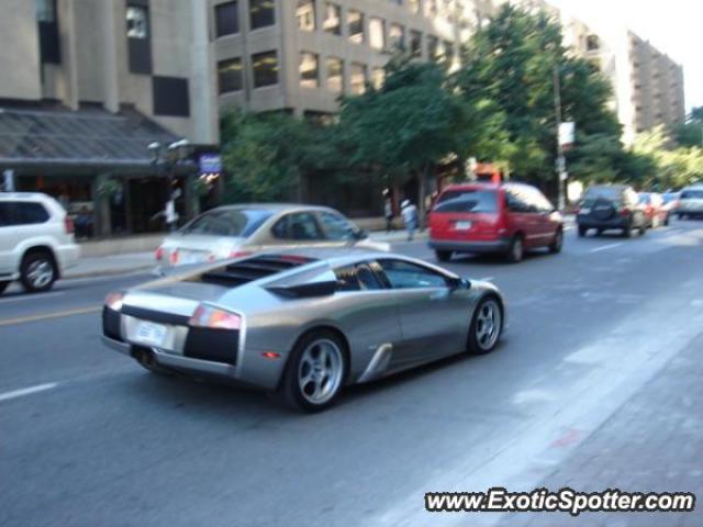 Lamborghini Murcielago spotted in MONTREAL, Canada