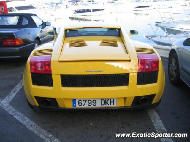 Lamborghini Gallardo spotted in Puerto Banus, Spain