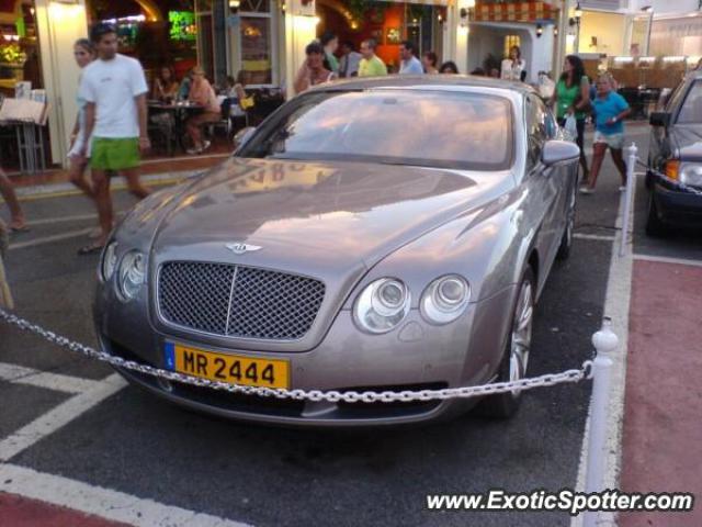 Bentley Continental spotted in Puerto banus, Spain