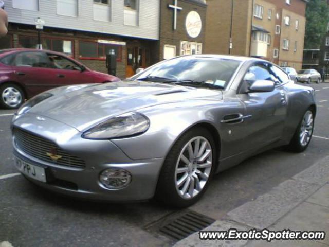 Aston Martin Vantage spotted in LONDON, United Kingdom