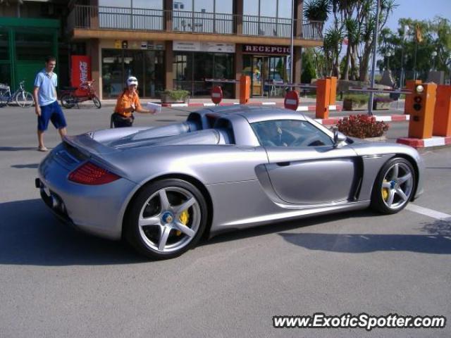 Porsche Carrera GT spotted in St. Pere Pescador, Costa Brava, Spain