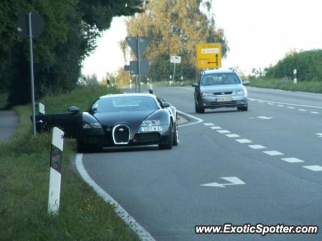 Bugatti Veyron spotted in Baden-Baden, Germany