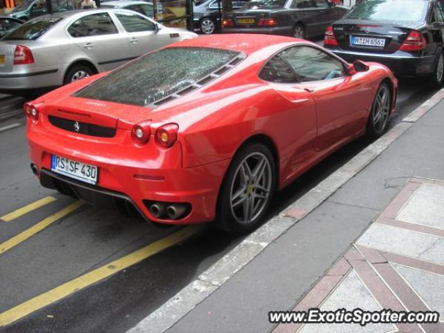 Ferrari F430 spotted in Paris, France