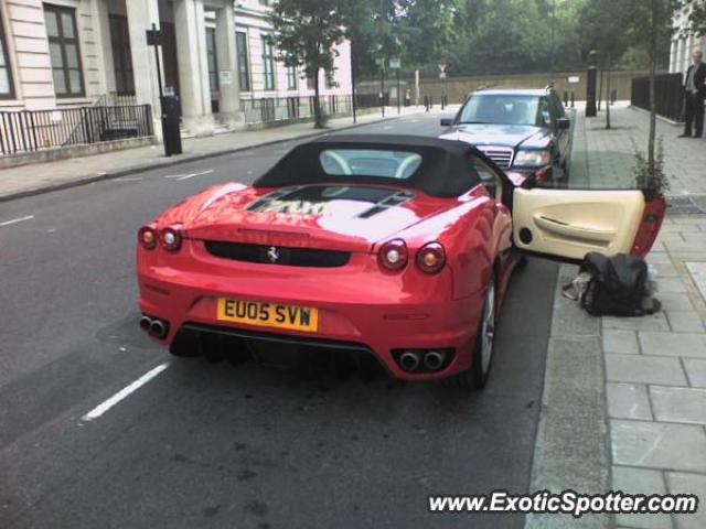 Ferrari F430 spotted in London, United Kingdom