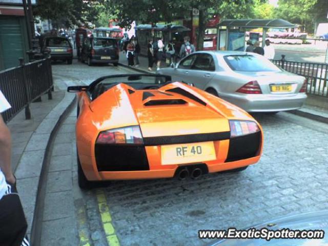 Lamborghini Murcielago spotted in London, United Kingdom